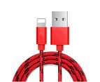 Five Pack of Braided Universal Lightning Cables for iPad or iPhone