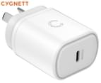 Cygnett PowerPlus 20W PD USB-C Wall Charger - White 1