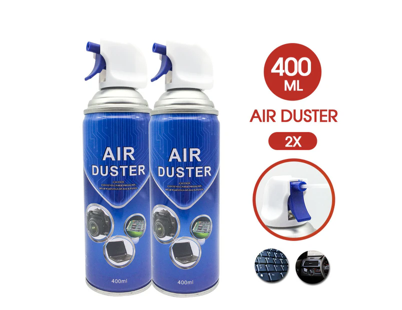 2x Multi-purpose Compressed Air Duster