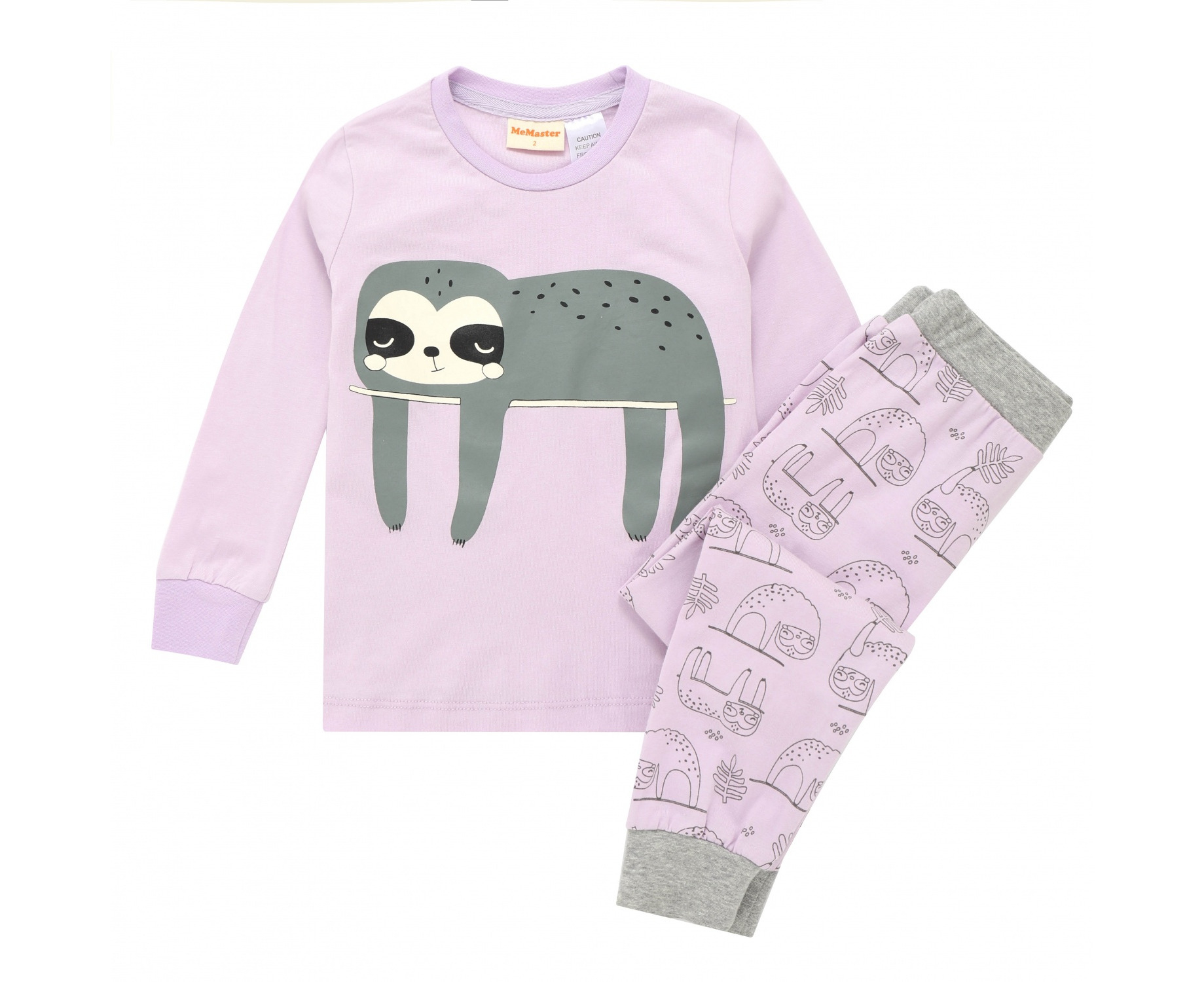 Sloth pajamas ladies hot sale