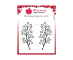 Woodware Clear Stamps A7 - Carla Leaf