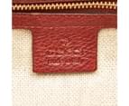Gucci Preloved Marrakech Leather Hobo Bag Women Red - Designer - Pre-Loved 6