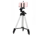 35-100cm Travel Stretchable Camera Tripod Stand Mount Holder+Phone Clip+Carrying Bag Photo Studio
