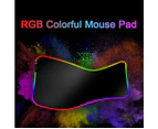 350x250x3mm RGB Colorful LED Lighting Gaming Mouse Pad Mat for PC Laptop