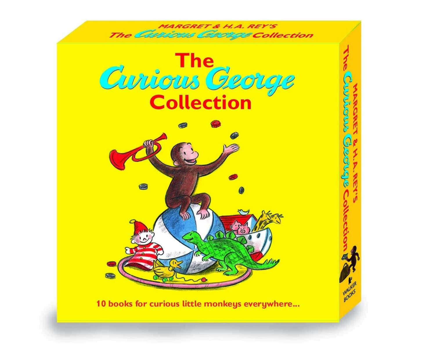 The Curious George Collection 10-Book Set by Margaret & H. A. Rey