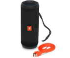 JBL Flip 4 Portable Bluetooth Speaker - Black