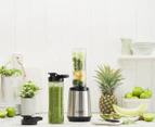 Russell Hobbs RHBL300 Mix & Go Classic Stainless Steel Blender 300W Fruit/Juice