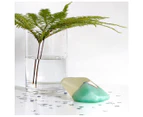 AQUAMARINE Crystal Inspired Soap - Gift Boxed - Lemongrass - Aquamarine Soap (PLUS Tumbled Stone)