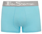 Ben Sherman Men's Jasper Trunks 3-Pack - Grey Marle/Blue/Multi Stripe