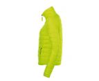 SOLS Womens Ride Padded Water Repellent Jacket (Neon Green) - PC2155
