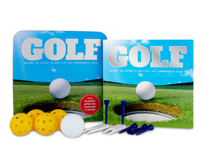 Golf Book Tin