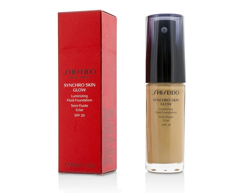 Shiseido Synchro Skin Glow Luminizing Fluid Foundation SPF 20 - # Neutral 4 30ml