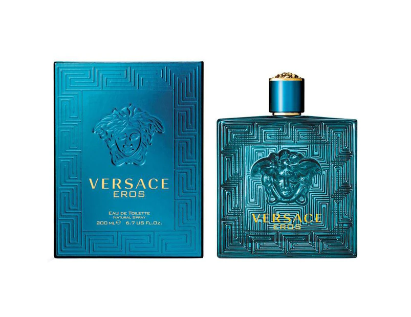 Versace Eros 200ml EDT By Versace (Mens)