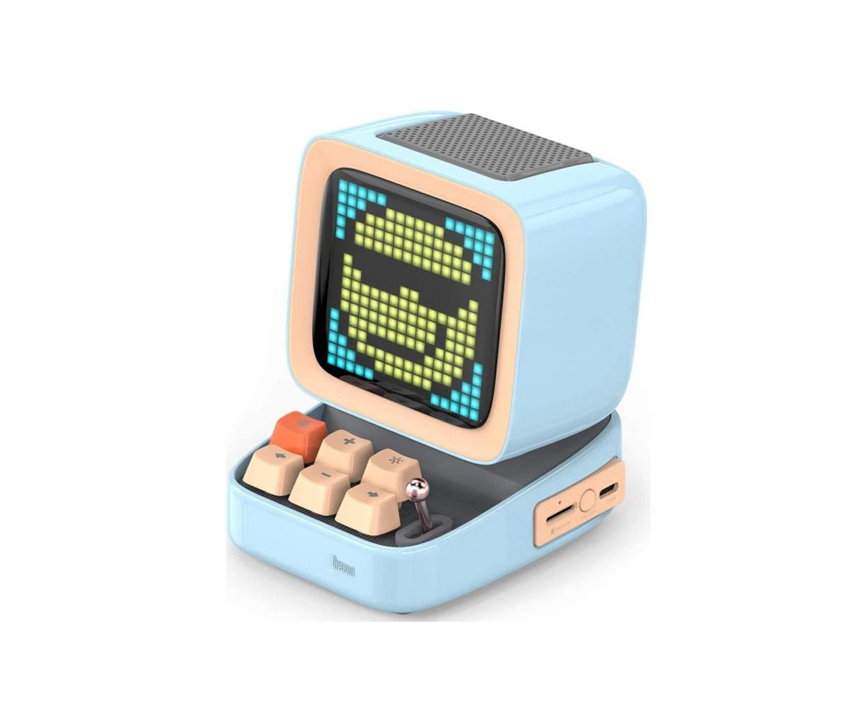 Divoom Ditoo Digital Pixel Art Gaming Bluetooth Speaker - Blue