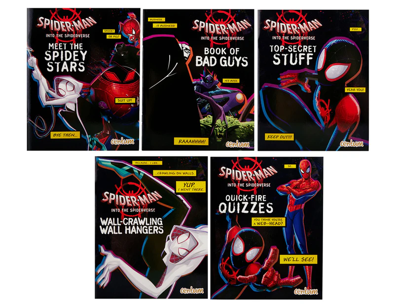 Marvel Spider-Man: Into The Spider-Verse Activity Tin