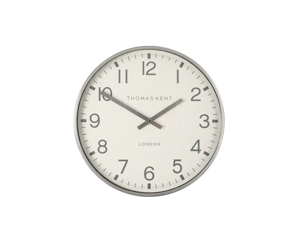 Thomas Kent Clocksmith 30cm Silver