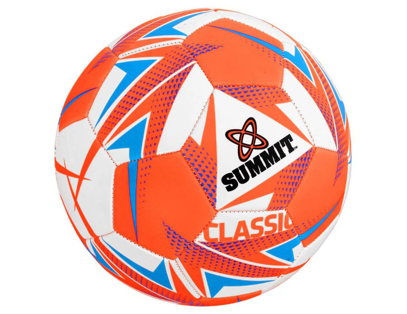 Summit Classic Size 5 Soccer Ball - Orange