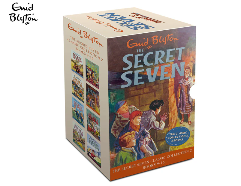 The Secret Seven Classic Collection 2 (Books 9-16) Book Box Set by Enid Blyton