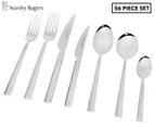 Stanley Rogers 56-Piece Premium 18/10 Stainless Steel Cutlery Set