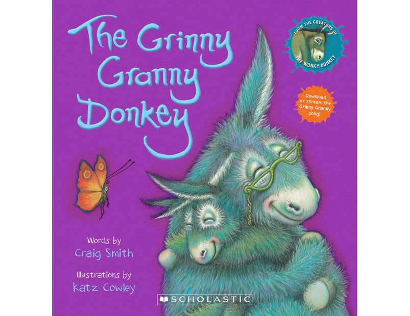 The Grinny Granny Donkey Board Book by Craig Smith