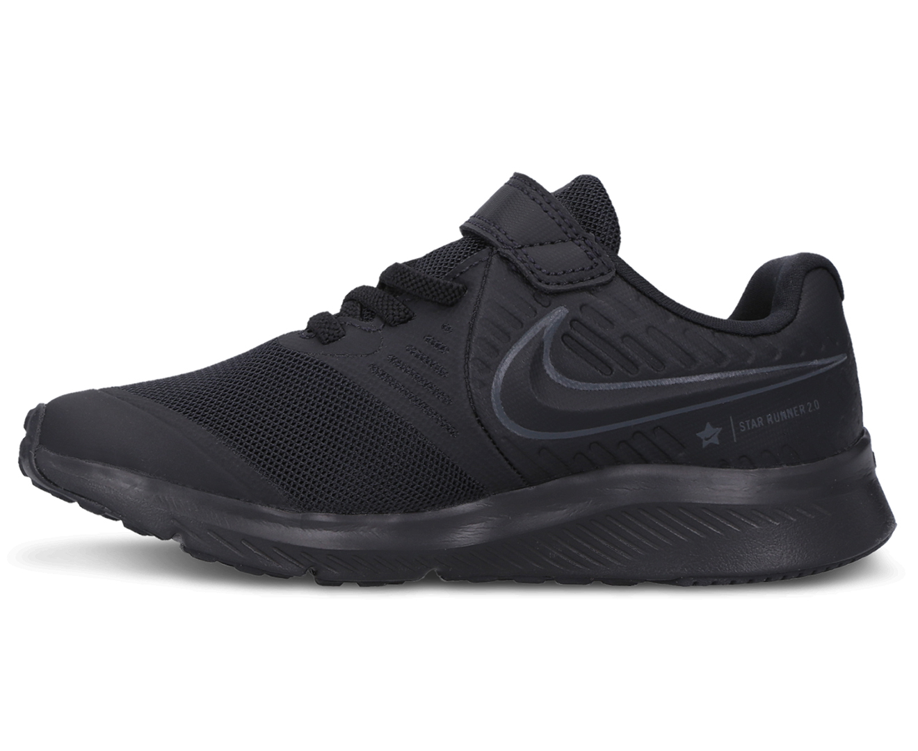 Nike Boys' Star Runner 2 Running Shoes - Black/Anthracite/Volt | Catch ...