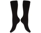 Floso Womens Thermal Winter Wellington/Welly Boot Socks (2 Pairs) (Black) - W259