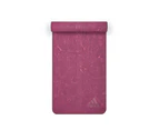 Adidas 5mm Premium Camo Yoga Mat - Berry