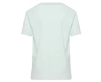 Calvin Klein Jeans Youth Boys' Hybrid Logo Crew Neck Tee / T-Shirt / Tshirt - Blue Glass