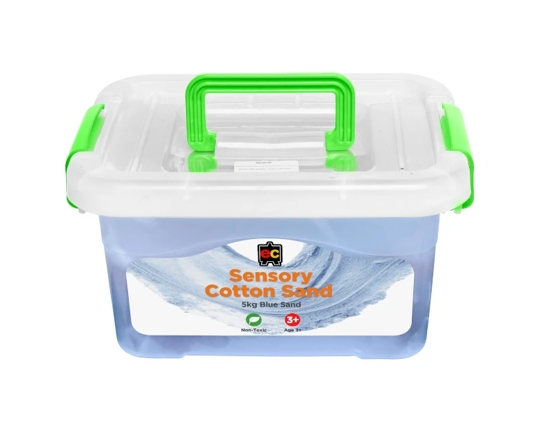 EC Sensory Sand 5kg Tub - Cotton Blue