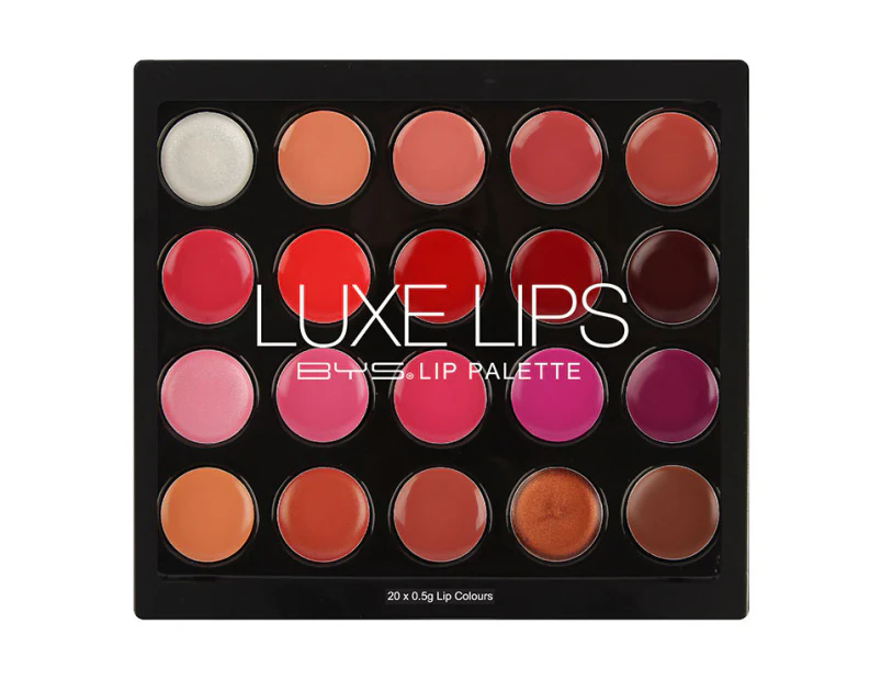 BYS Luxe Lips 20 Piece Lip Palette