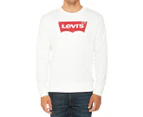 Levi's Men's Graphic Ama Gap Crew Sweatshirt - White/Red