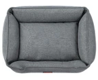 Paws & Claws Large Pia Walled Pet Bed - Grey