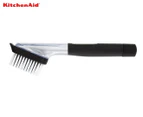 KitchenAid 15cm Soap Dispensing Dish Brush - Black/Clear
