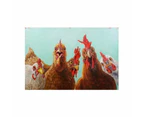 iCanvas "Chicken For Dinner" by Lucia Heffernan Canvas Print