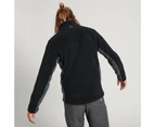 Kathmandu Trailhead 200 Men's Full Zip Warm High Neck Outdoor Fleece Jacket  Basic Jacket - Black