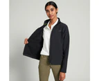 Kathmandu Arbury Womens Wind Resistant Water Repellent Softshell Jacket v4  Women's  Basic Jacket - Black