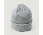 Kathmandu Fyfe Men's Women's Everyday Casual Knit Winter Warm Beanie Hat - Grey Mid Marle