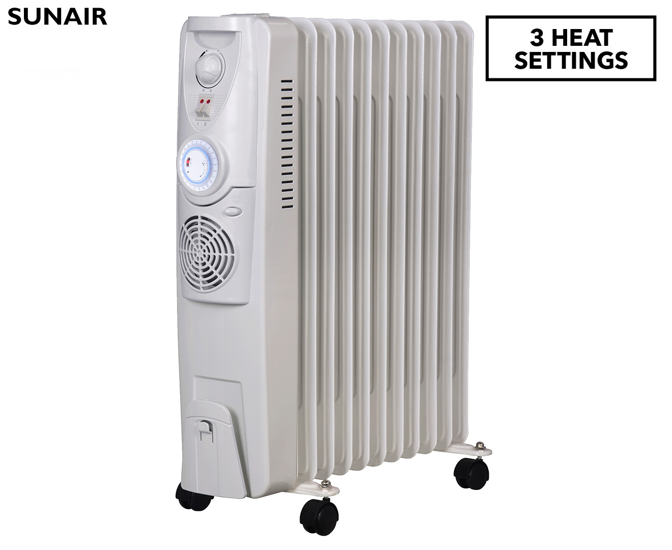 Heller 11-Fin Electric Column Oil Heater SOCH11FT | Catch.co.nz