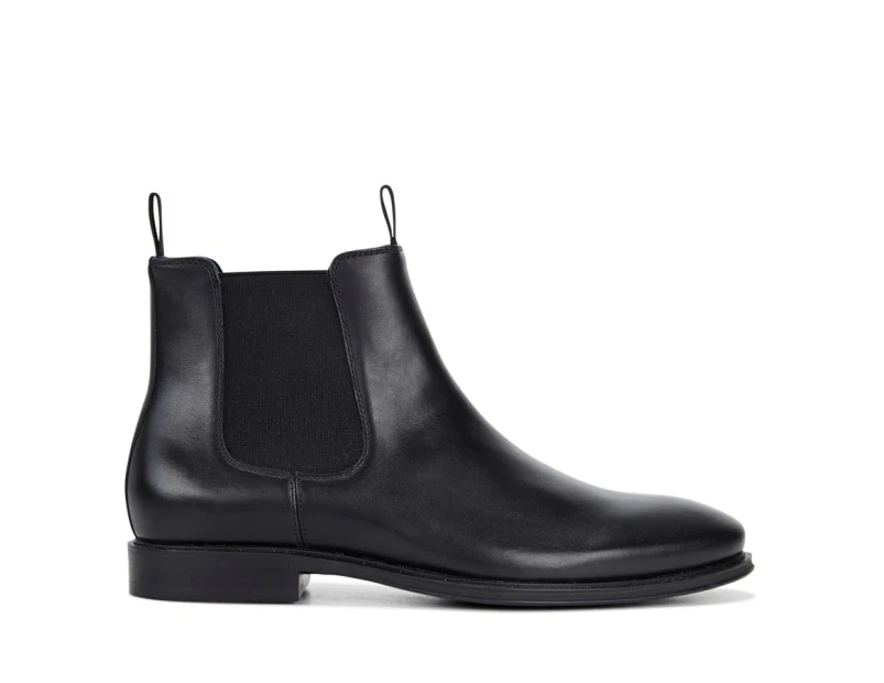 Julius Marlow Longreach Leather Chelsea Boots Shoes in Black