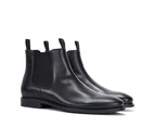 Julius Marlow Longreach Leather Chelsea Boots Shoes in Black