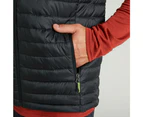 Kathmandu Heli Lightweight Water-Repellent Warm Mens Down Puffer Vest v3  Men's  Puffer Jacket - Black