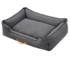 Paws & Claws Large Lighthouse Walled Canvas Pet Bed - Grey