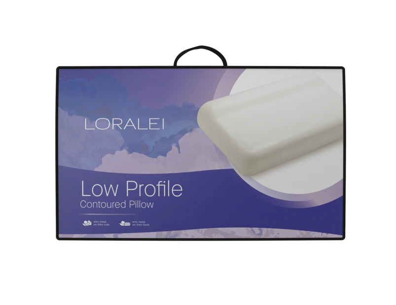 Loralei Contoured Low Profile Pillow
