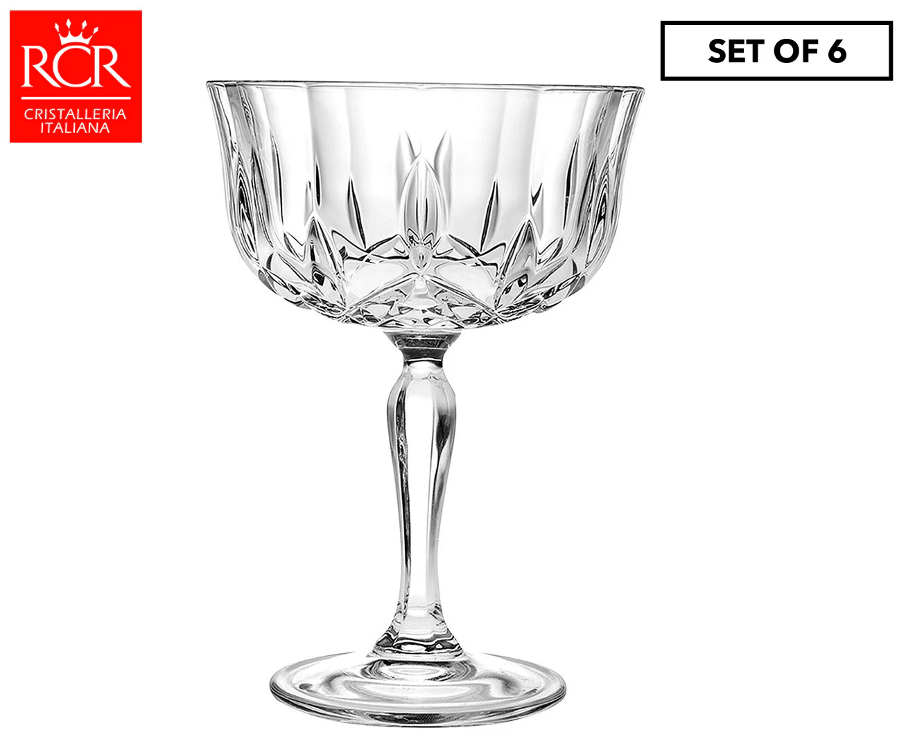 RCR Wine Glass 650 ML - 6 pieces