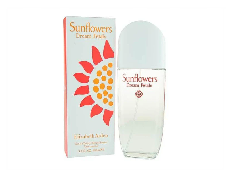 Sunflowers Dream Petals by Elizabeth Arden Eau De Toilette Spray 3.3 oz for Women