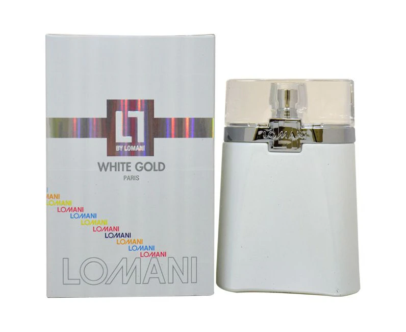 Lomani White Gold by Lomani Eau De Toilette Spray 3.4 oz for Men