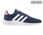 Adidas Girls' Lite Racer 2.0 Running Shoes - Navy/Lilac