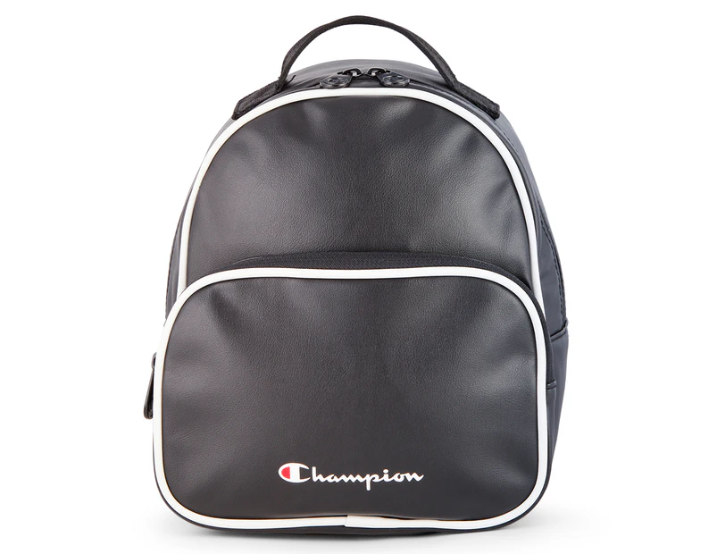 Champion Script PU Backpack - Black