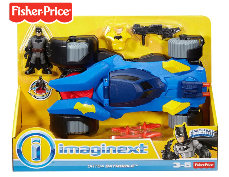 Fisher-Price Imaginext DC Super Friends Batmobile Toy 