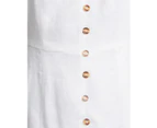 TUSSAH Women's Carrie Mini Dress - White - Mini Dress
